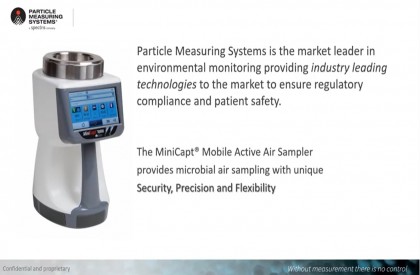 MiniCapt Mobile Active Air Sampler: The Flexible Solution for Microbial Air Sampling